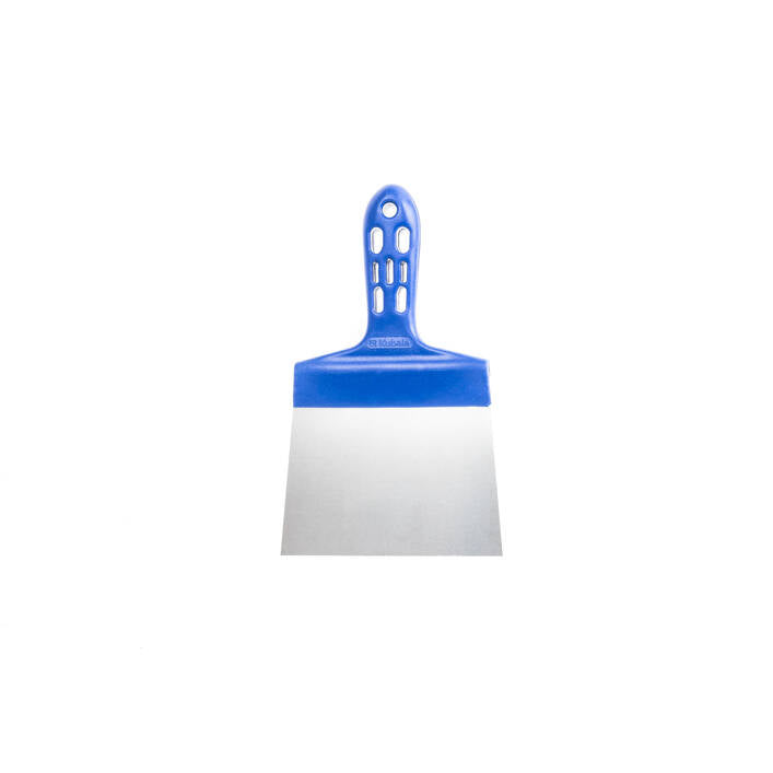 Szpachla nierdzewna 130x85x0,5mm, uchwyt z tworzywa