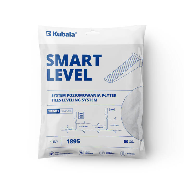 Kliny SMART LEVEL – opakowanie 50 szt.