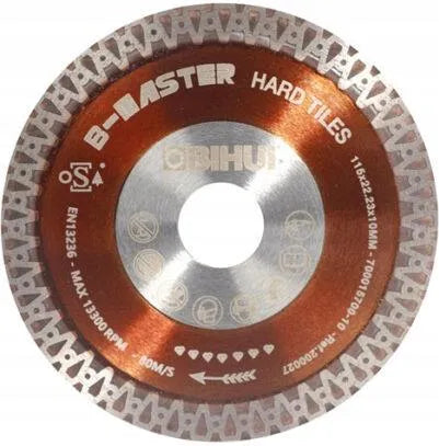 Bihui Tarcza do Gresu uniw. B-master 1,2mm fi 125mm