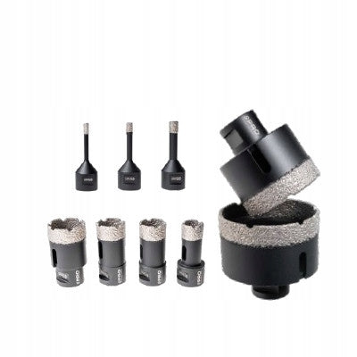 PRO ZESTAW 9 SZT OTWORNIC DIAMENTOWYCH DO CIĘCIA M14 6-68MM