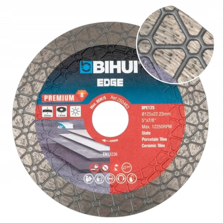 BIHUI Tarcza B-EDGE do cięcia i szlifowania krawędzi 125 mm