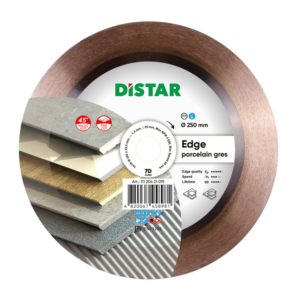 Diamentowa tarcza tnąca 1A1R 250 Edge
