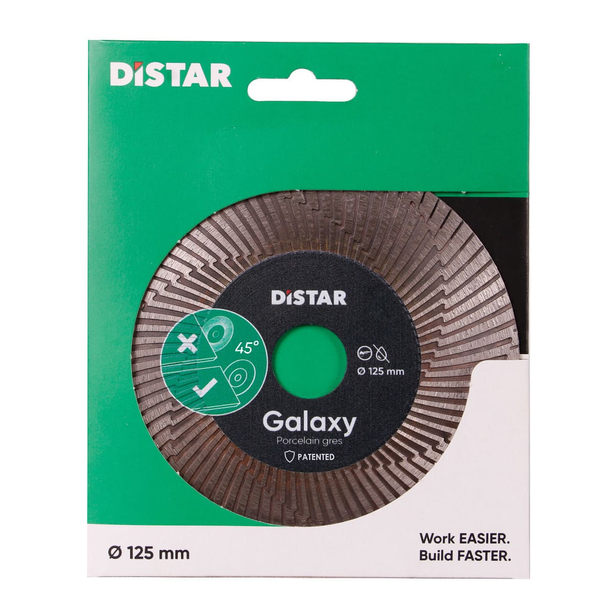 Diamentowa tarcza tnąca Distar 125x30x22,23 Galaxy