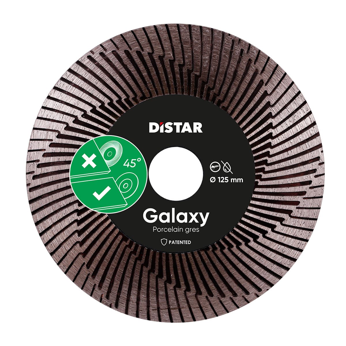Diamentowa tarcza tnąca Distar 125x30x22,23 Galaxy
