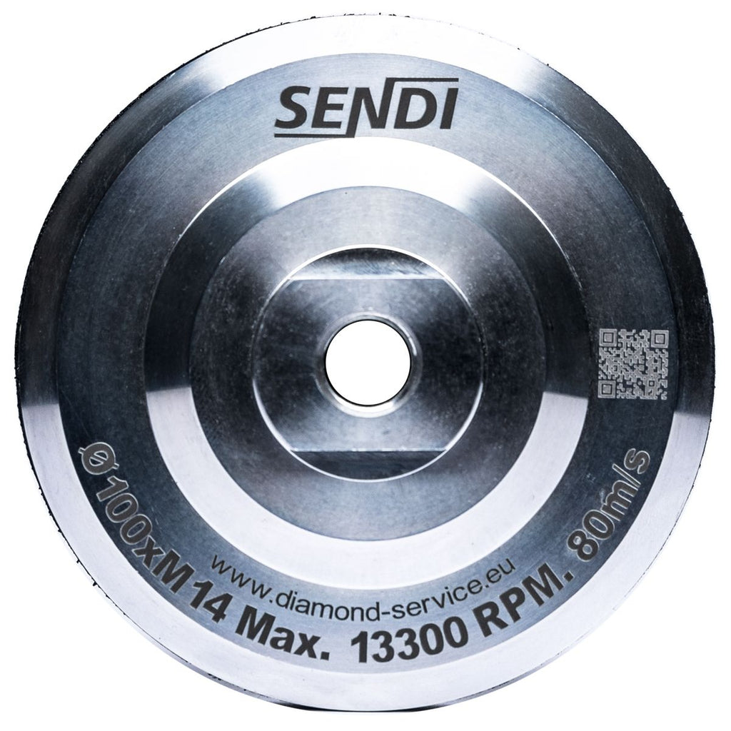 Uchwyt mocujący na rzep SENDI Ø100 (Aluminiowy)