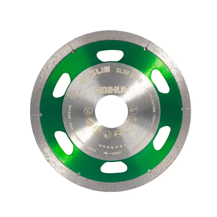 BIHUI DCDS115 TARCZA DIAMENTOWA B-SLIM SEGMENTOWA DO CIĘCIA PŁYTEK WĄSKA 115MM