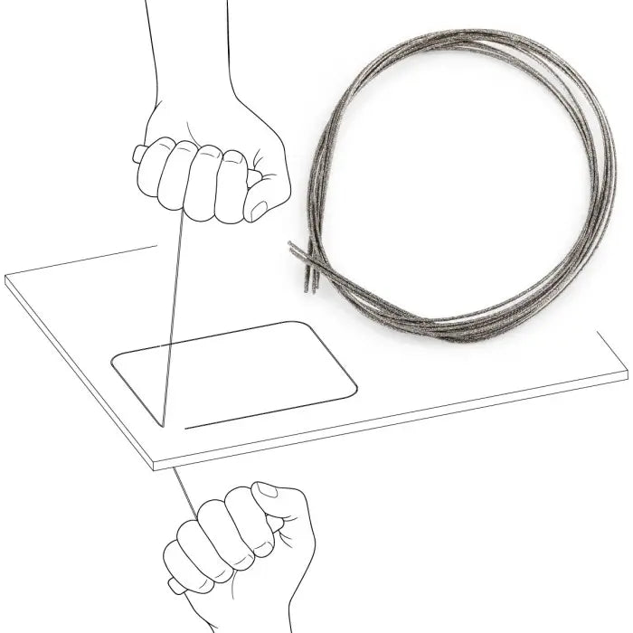 Diamentowe linki do cięcia płytek struny Cord kpl. 5 szt DŁ. 30cm DISTAR