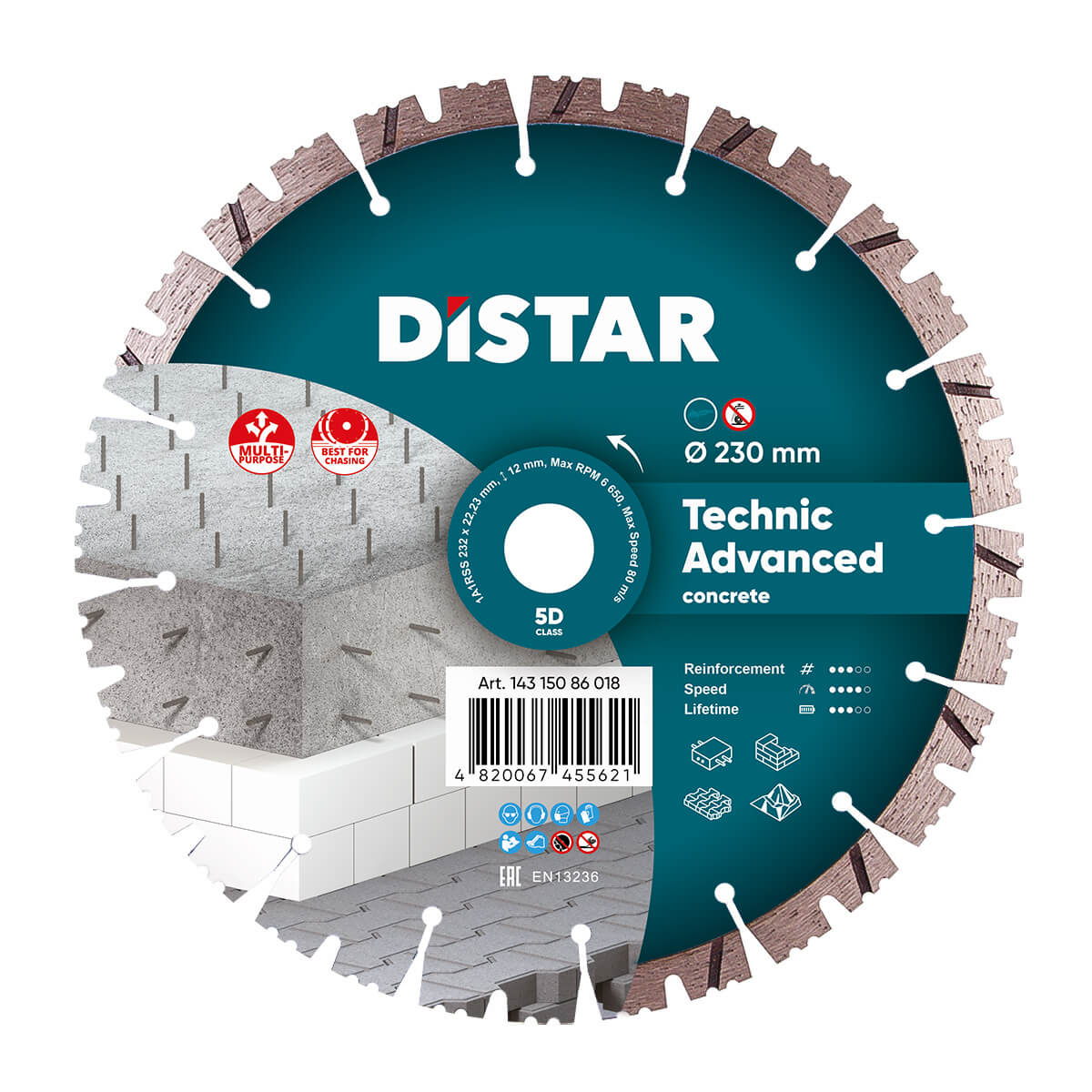 Diamentowa tarcza 230 Technic Advanced