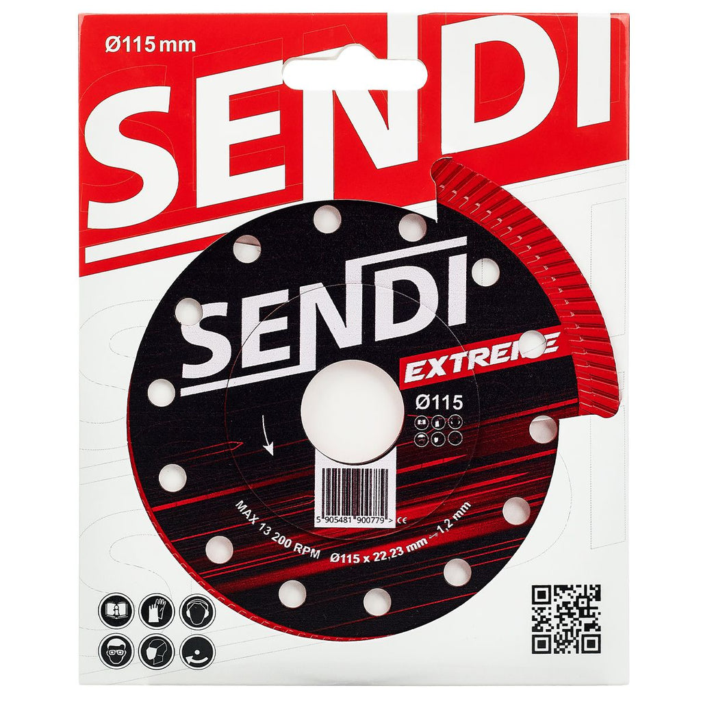 Tarcza diamentowa do gresu SENDI EXTREME Ø115