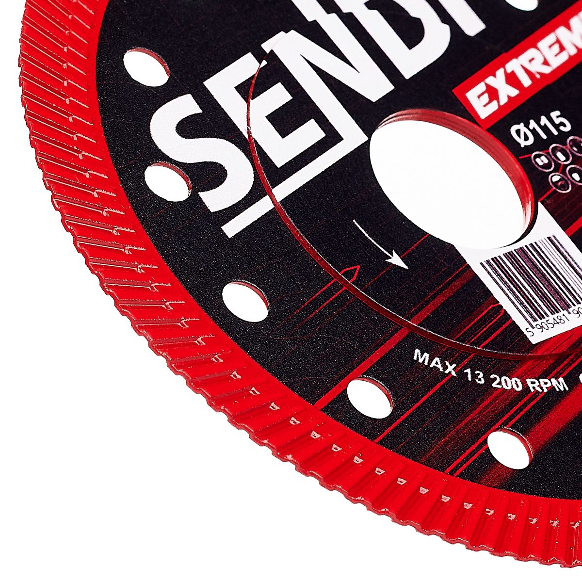 Tarcza diamentowa do gresu SENDI EXTREME Ø115