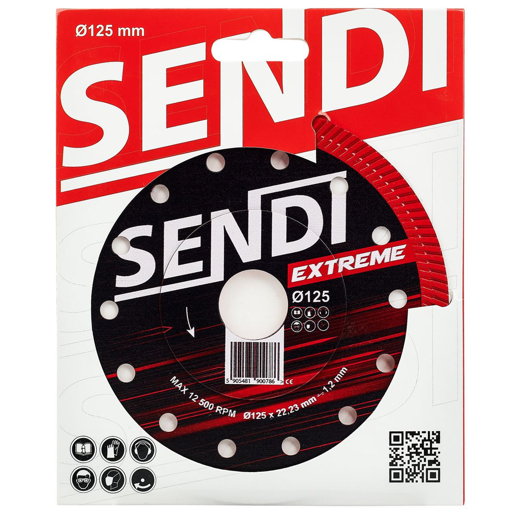 Tarcza diamentowa do gresu SENDI EXTREME Ø125