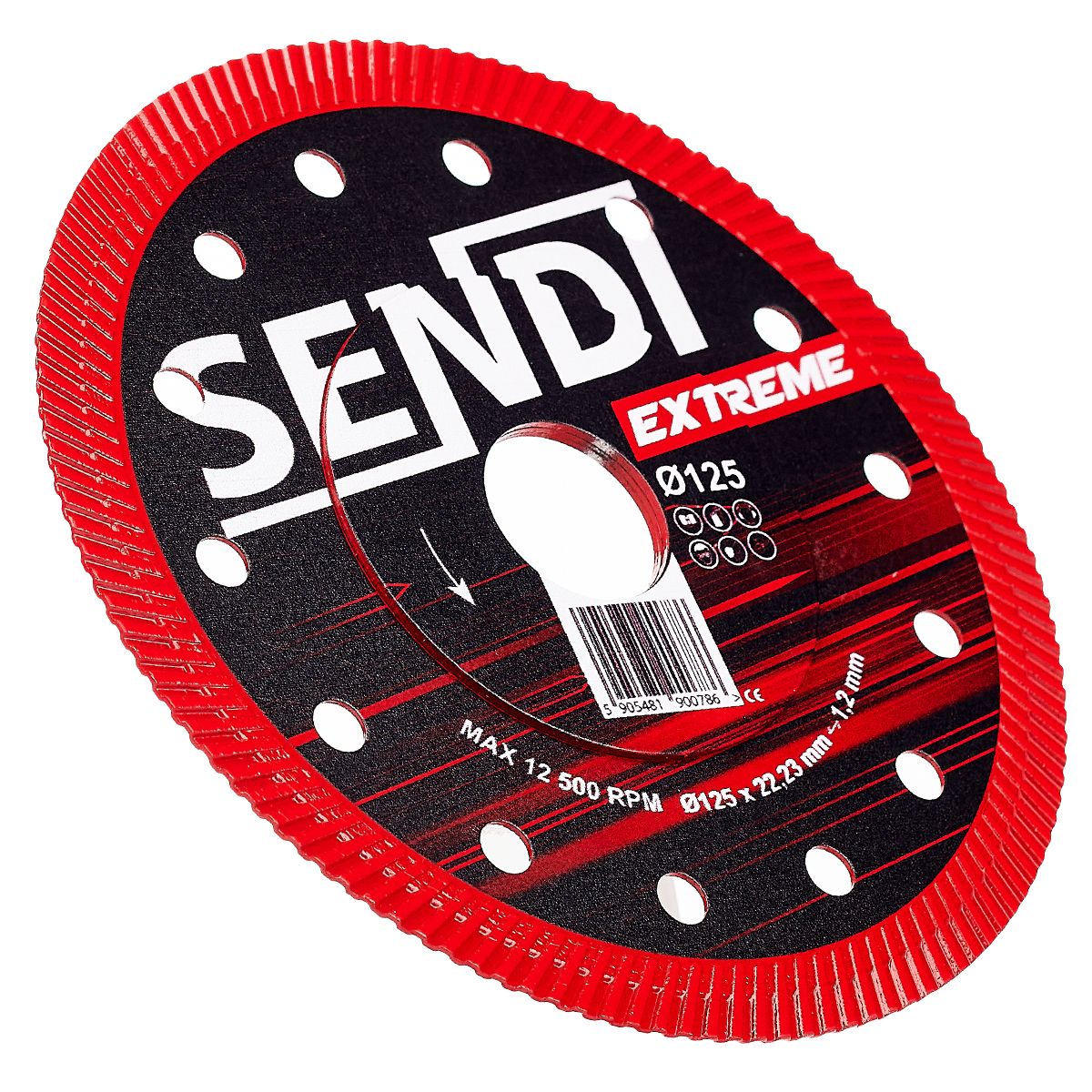 Tarcza diamentowa do gresu SENDI EXTREME Ø125