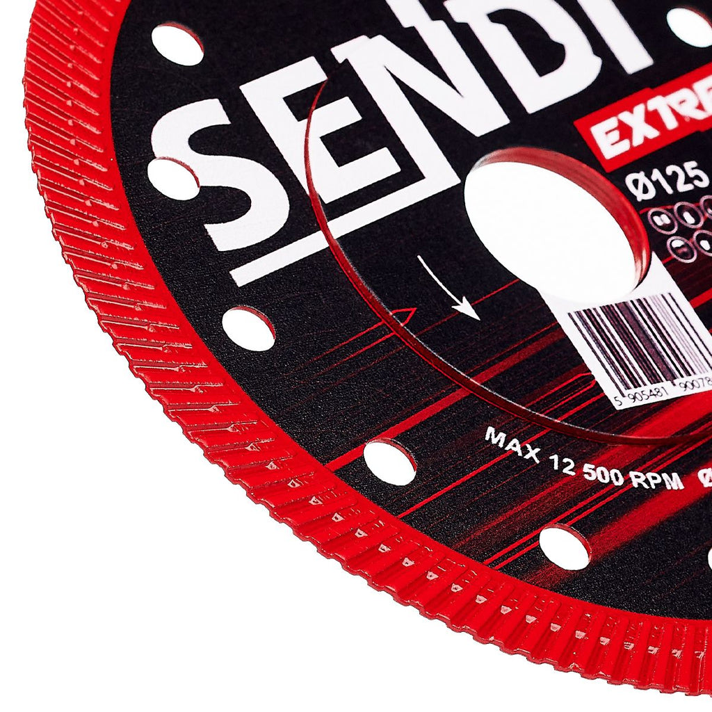 Tarcza diamentowa do gresu SENDI EXTREME Ø125