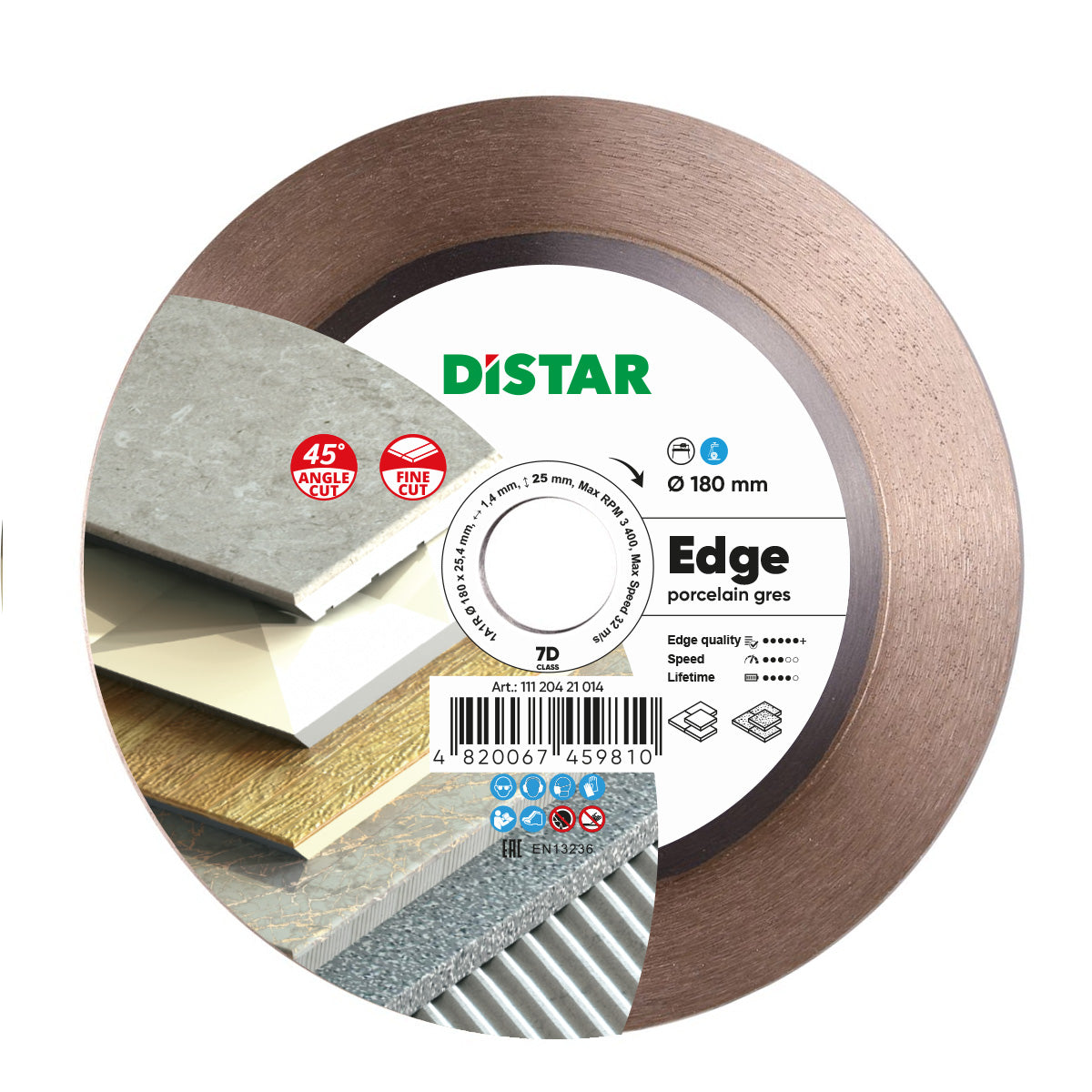 Diamentowa tarcza 180 Edge