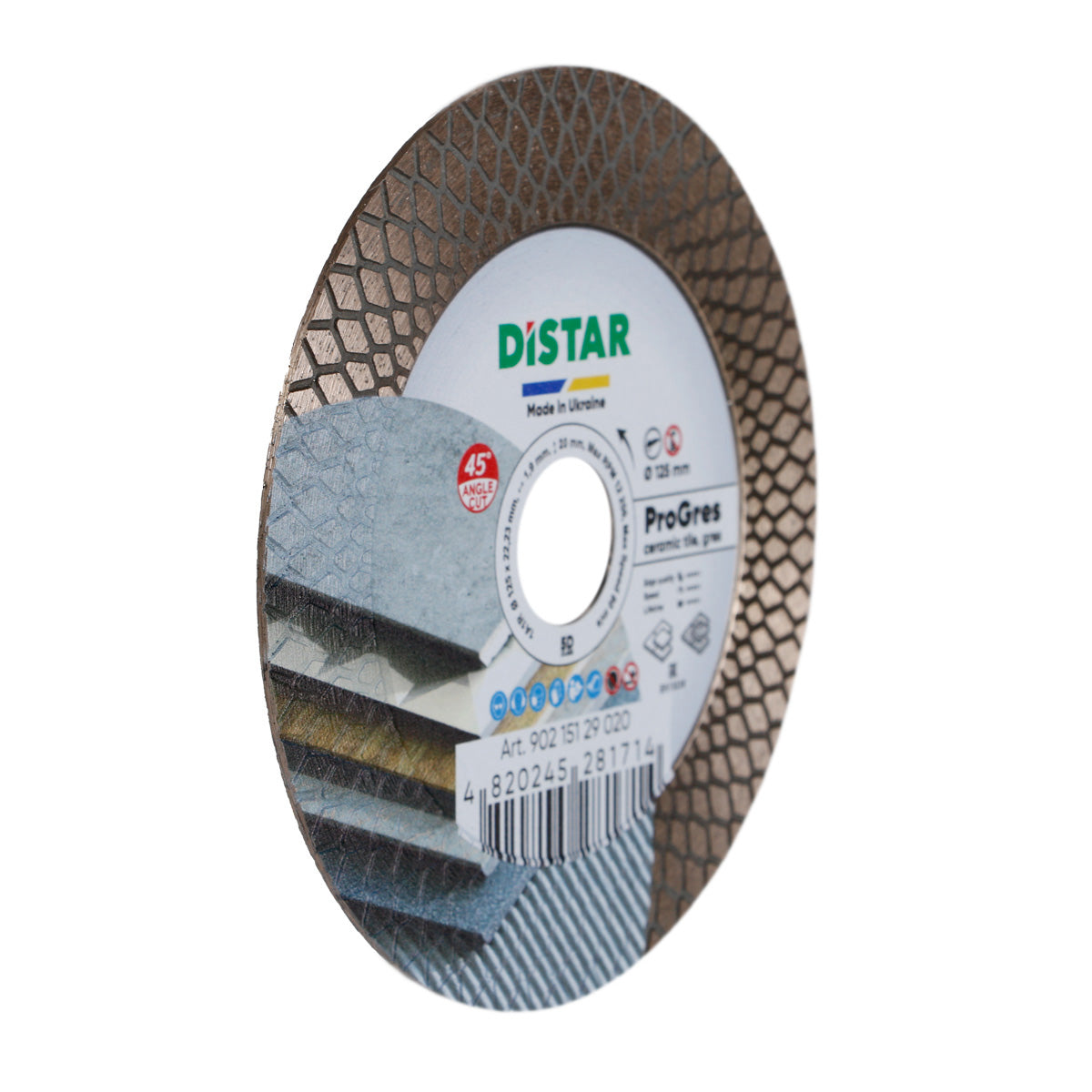 Diamentowa tarcza tnąca 1A1RSS 125 Technic Advanced