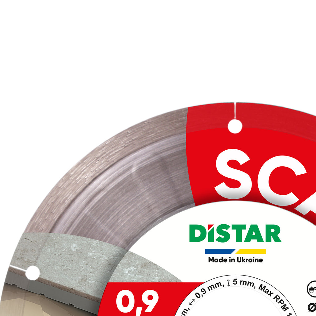 Diamentowa tarcza tnąca Distar 101,6x0,9x22,23 Scalpel