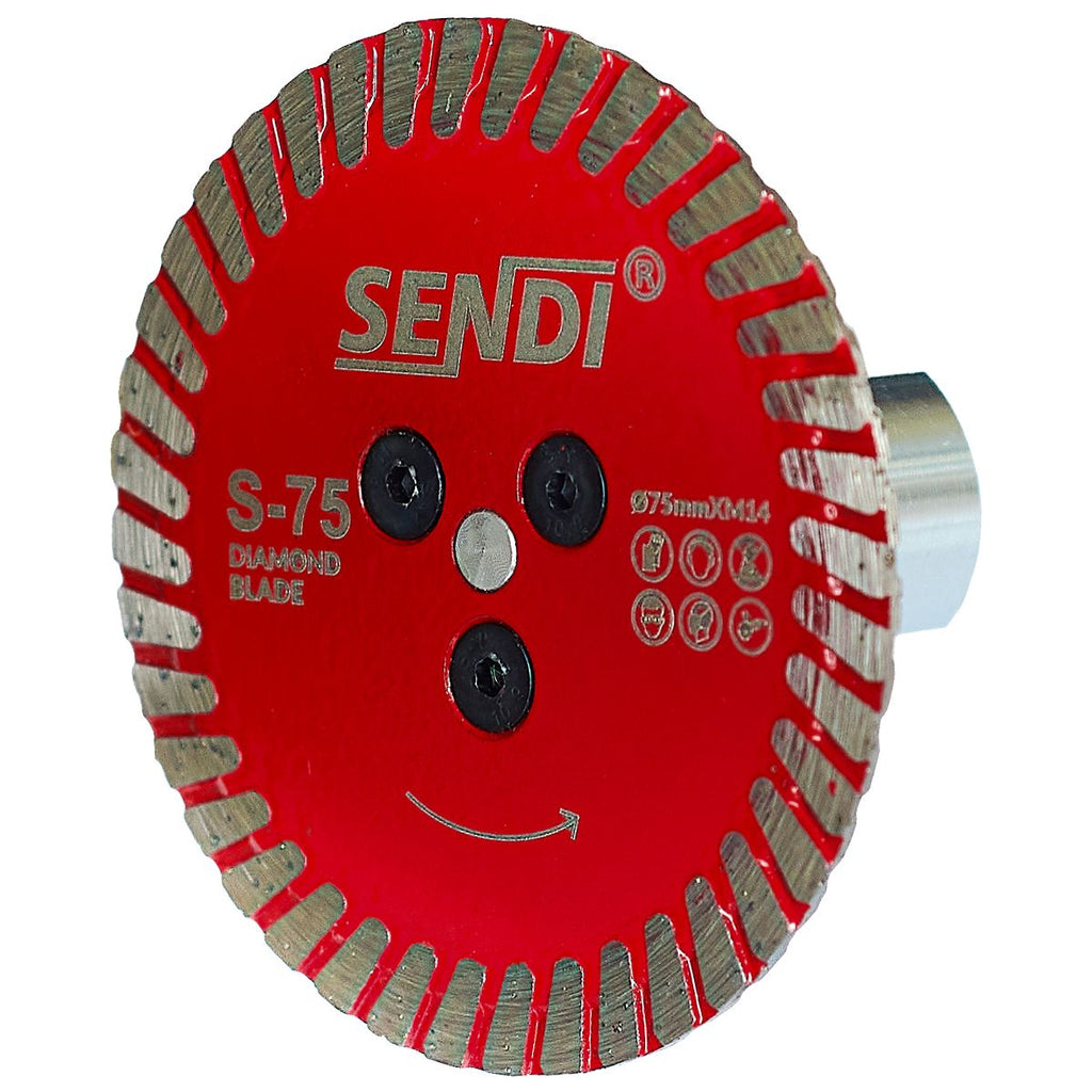 Tarcza diamentowa do gresu SENDI S-75 Ø75/M14