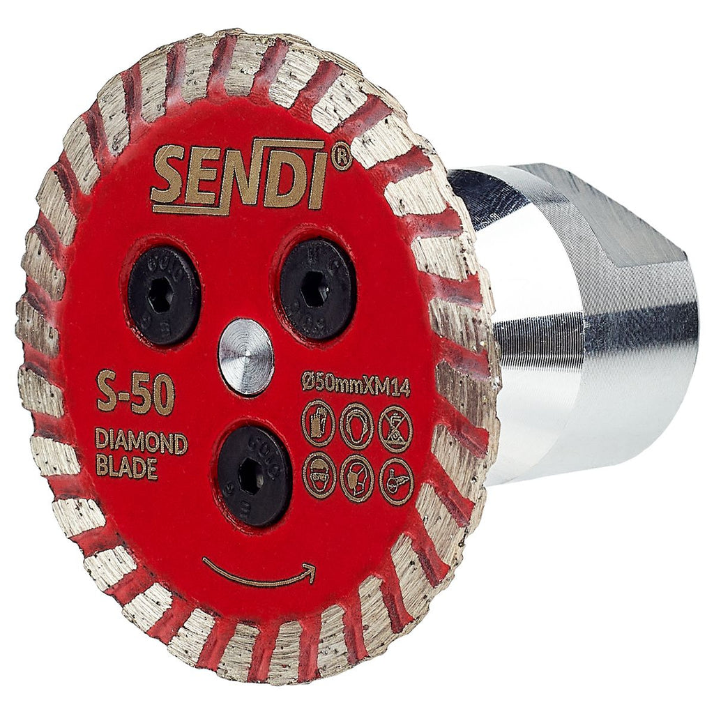 Tarcza diamentowa do gresu SENDI S-50 Ø50/M14