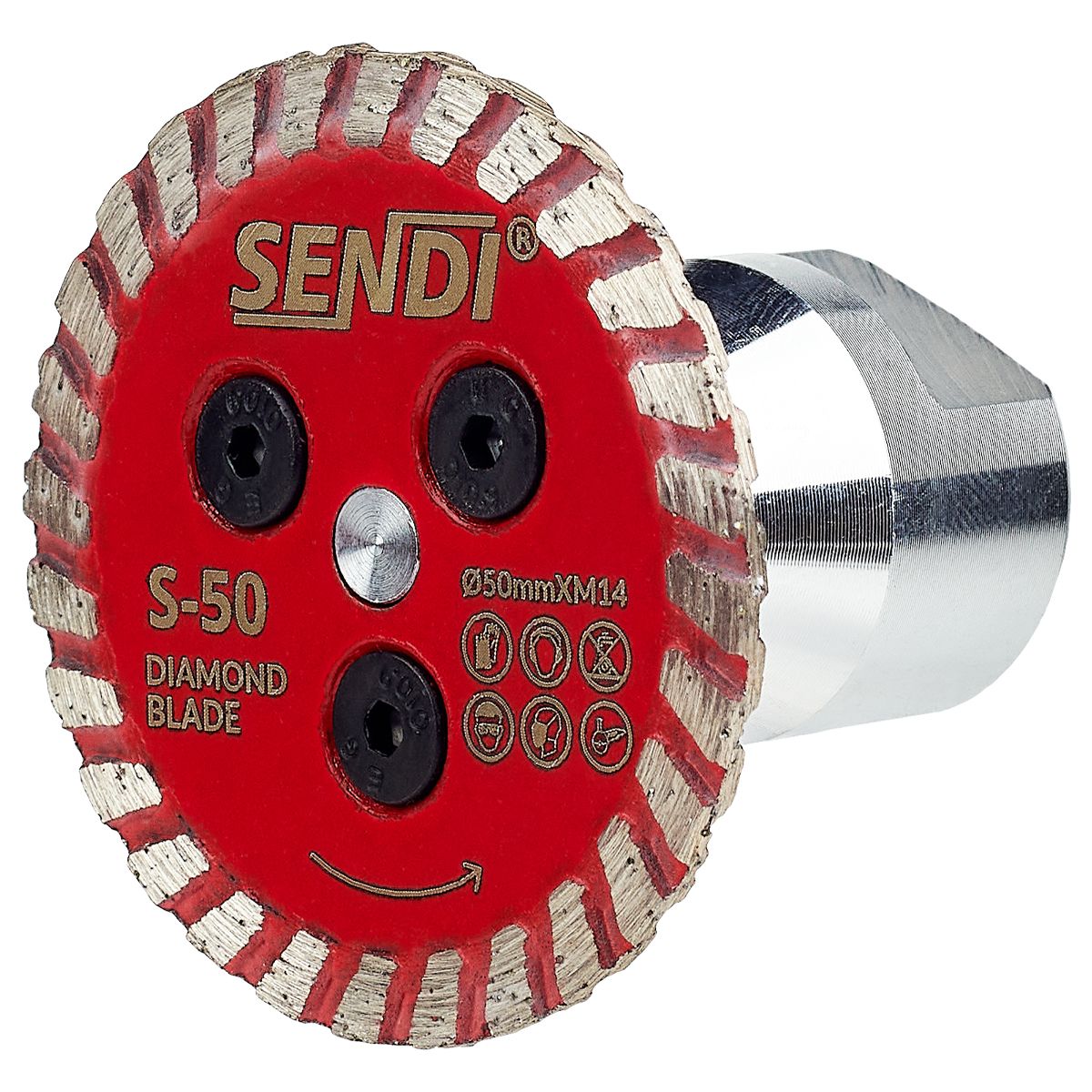 Tarcza diamentowa do gresu SENDI S-50 Ø50/M14