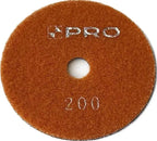 Diamentowy dysk szlifierski 100mm z rzepem granulacją 200 PRO-WT162