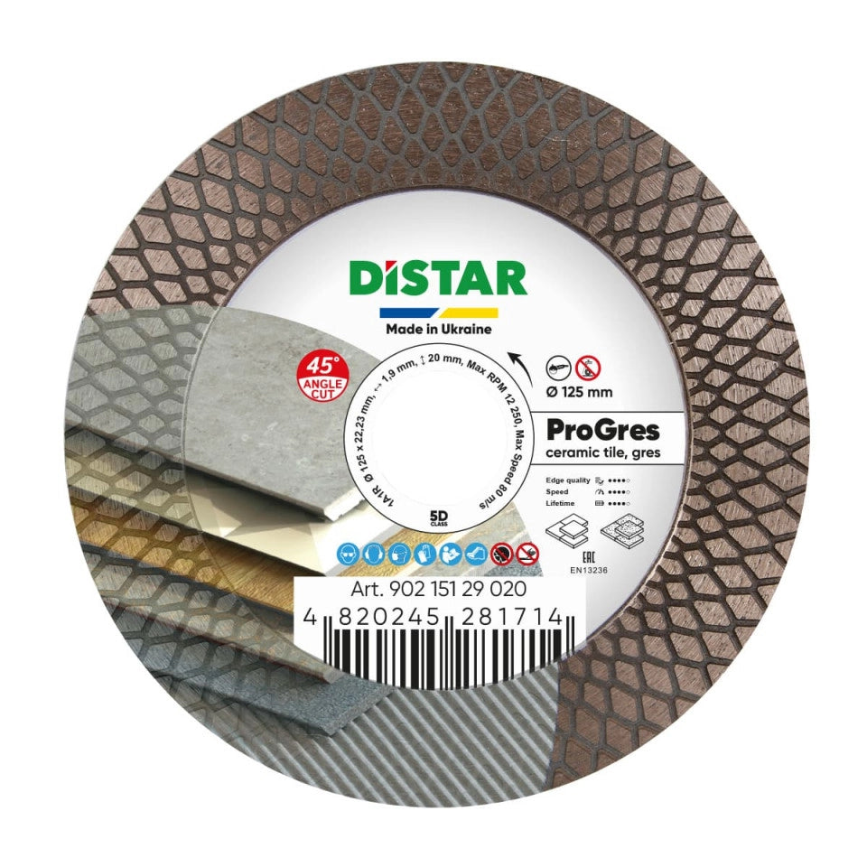 Diamentowa tarcza tnąca 1A1RSS 125 Technic Advanced