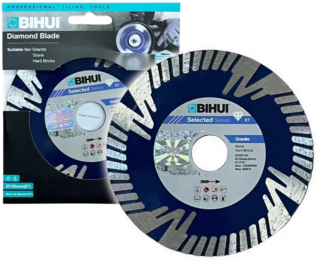 BIHUI TARCZA DIAMENTOWA B-FAST DO TWARDYCH MATERIAŁÓW 125mm